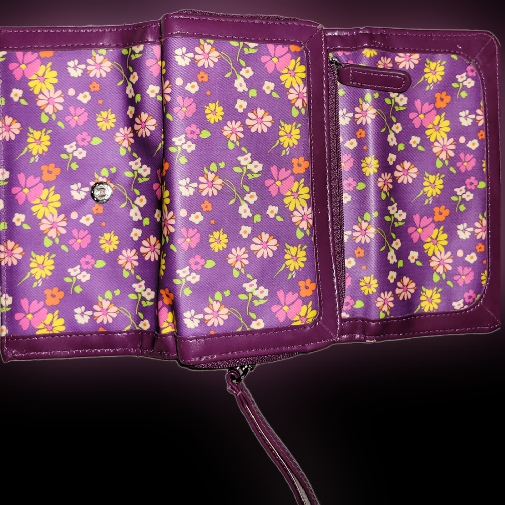 Purple wallet